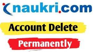 Preparing to Delete Your Naukri Account