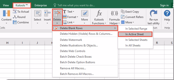 Step by Step Guide to Deleting Extra Columns in