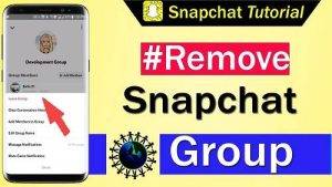 Steps to Delete a Snapchat Group