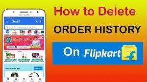 Why Delete Flipkart Order History