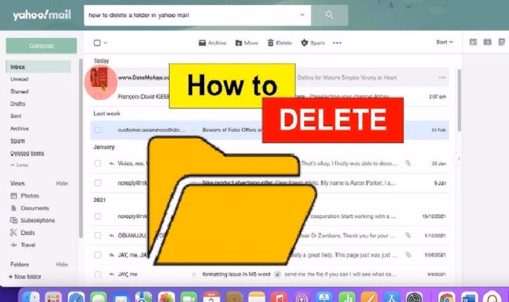 Yahoo Mail Cleanup: Secure Method to Delete Folders (Web, iPhone, Android) how to delete folders in yahoo mail